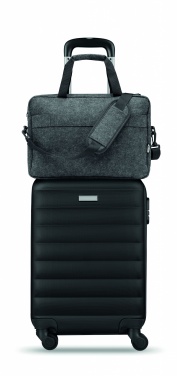 Logotrade promotional gift picture of: 15 inch RPET felt laptop bag