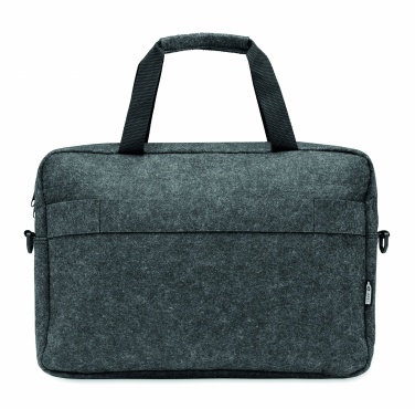 Logotrade corporate gift picture of: 15 inch RPET felt laptop bag