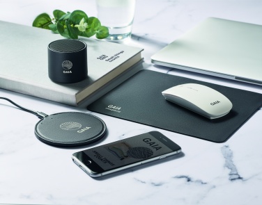 Logo trade advertising products picture of: Recycled PU wireless speaker