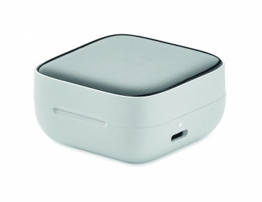 Logo trade promotional products picture of: TWS earbuds with solar charger