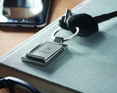 Logotrade promotional gift picture of: Metal key ring phone stand Seinajoki