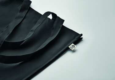 Logo trade promotional giveaways image of: Organic cotton shopping bag