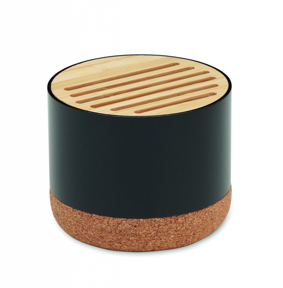 Logotrade promotional item image of: Cork and aluminium speaker