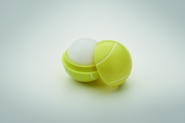 Logotrade business gift image of: Lip balm in tennis ball shape
