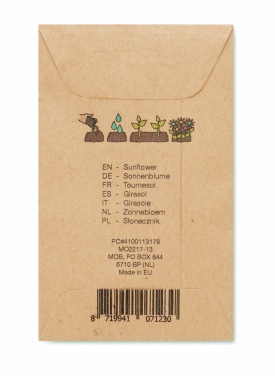 Logotrade corporate gift image of: Sunflower seeds in envelope