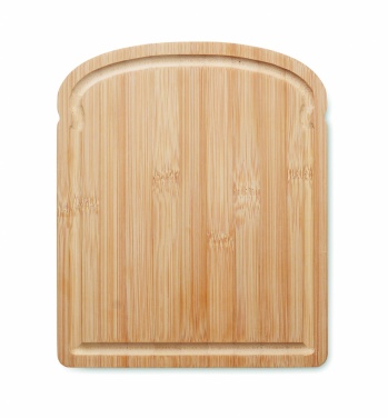 Logo trade business gift photo of: Bamboo bread cutting board