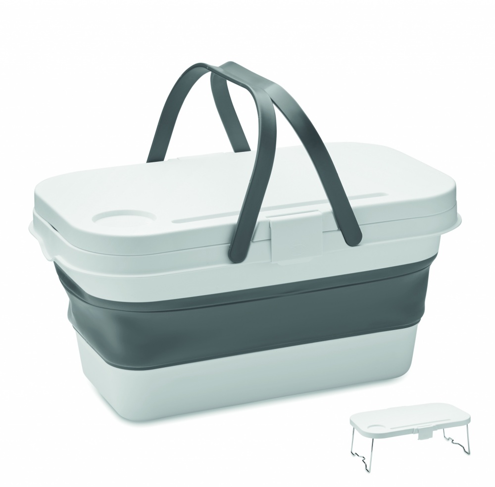 Logotrade promotional giveaway picture of: Collapsible picnic basket