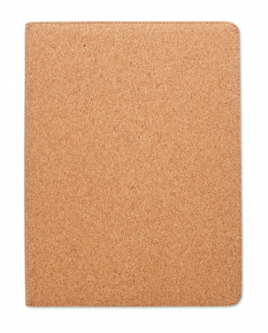 Logo trade promotional product photo of: A4 cork conference folder