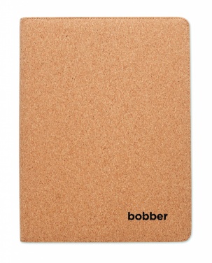 Logo trade promotional product photo of: A4 cork conference folder
