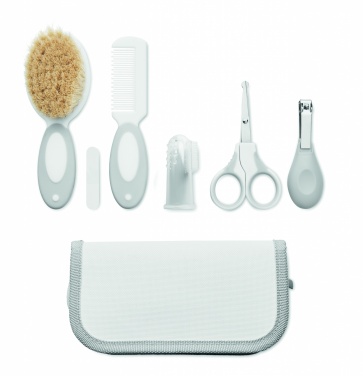 Logo trade corporate gifts picture of: 6 piece baby grooming set