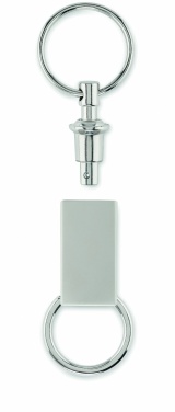 Logotrade advertising product picture of: Pull apart split key ring Kajaani