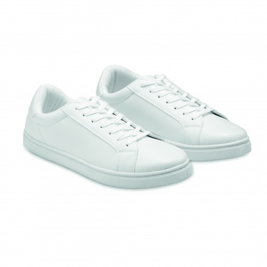 Logo trade promotional merchandise image of: Sneakers in PU size 47