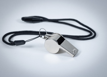 Logotrade promotional products photo of: Metal whistle