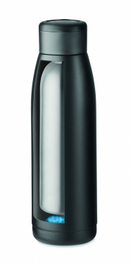 Logo trade promotional gifts picture of: Heat-cool double wall bottle