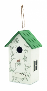 Logo trade promotional products image of: Bird house in plywood