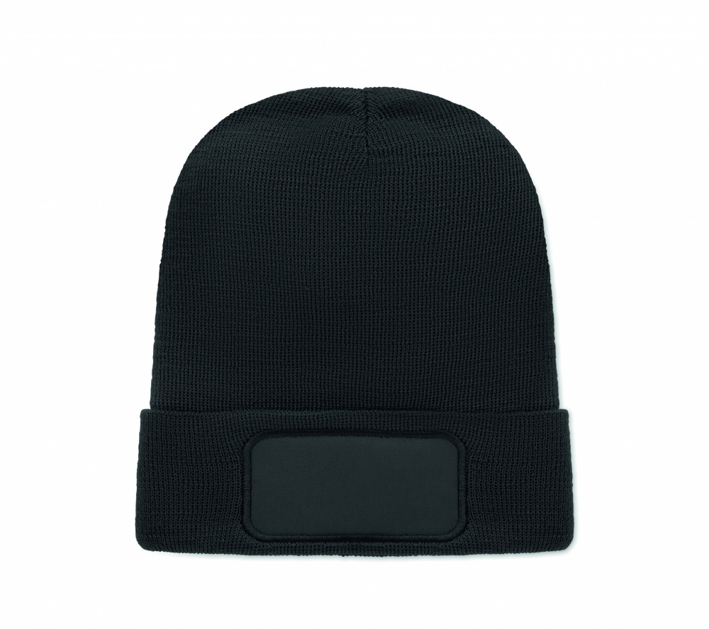 Logotrade corporate gift image of: Unisex beanie RPET polyester