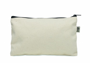 Logo trade promotional giveaway photo of: Cosmetic bag cotton 340 gr/m²