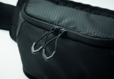 Logo trade promotional merchandise picture of: Hiking waist bag in 420D nylon