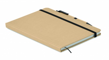 Logotrade promotional giveaway picture of: Caratil A5 notebook in recycled carton
