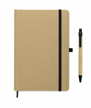Logotrade promotional merchandise picture of: Caratil A5 notebook in recycled carton
