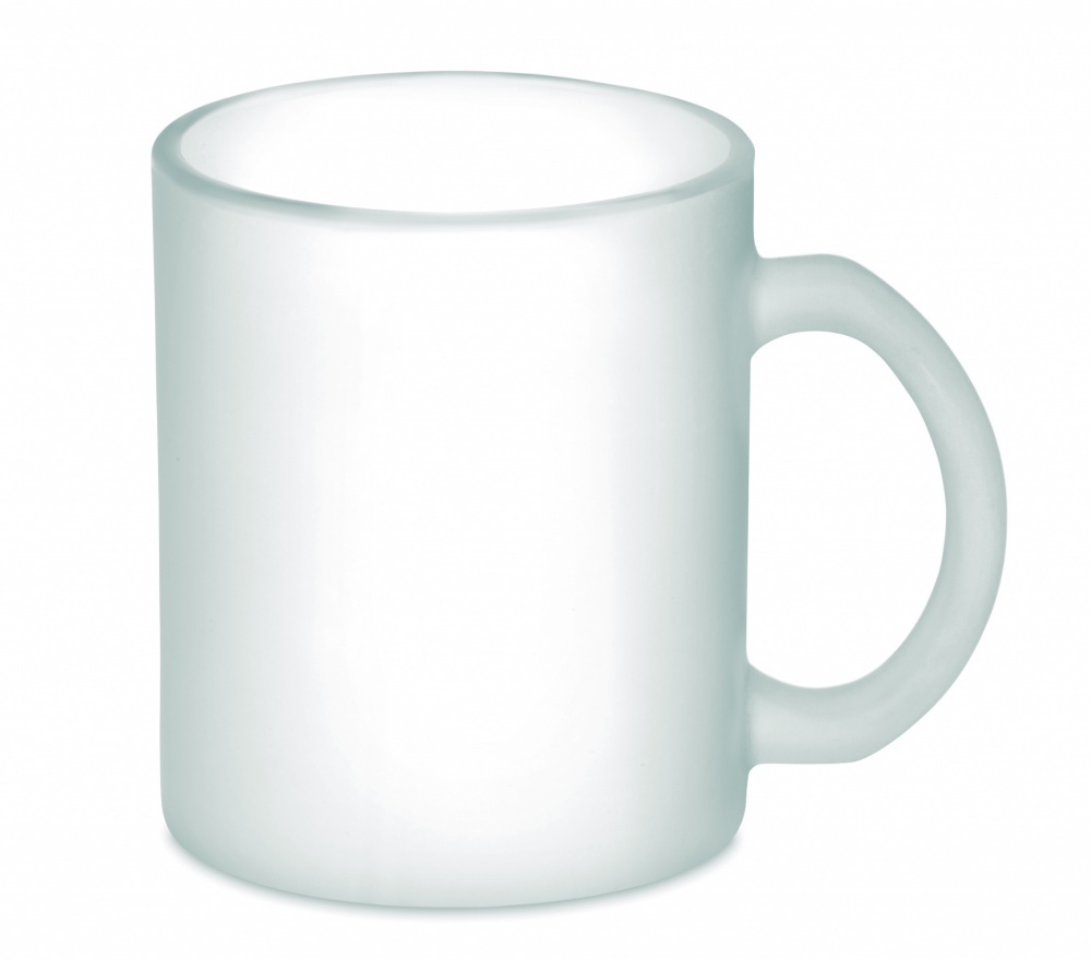 Logo trade promotional products image of: Glass sublimation mug 300ml