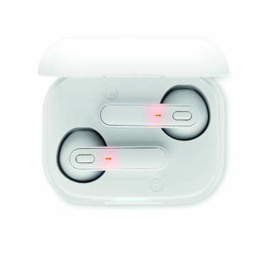 Logo trade business gift photo of: TWS earbuds with charging base