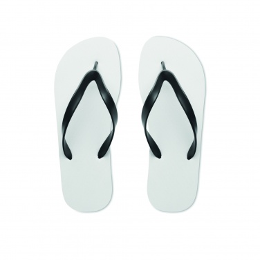 Logo trade promotional merchandise image of: Sublimation beach slippers