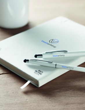 Logo trade promotional merchandise photo of: A5 antibacterial notebook