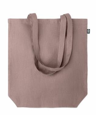 Logo trade promotional giveaways image of: Shopping bag in hemp 200 gr/m²