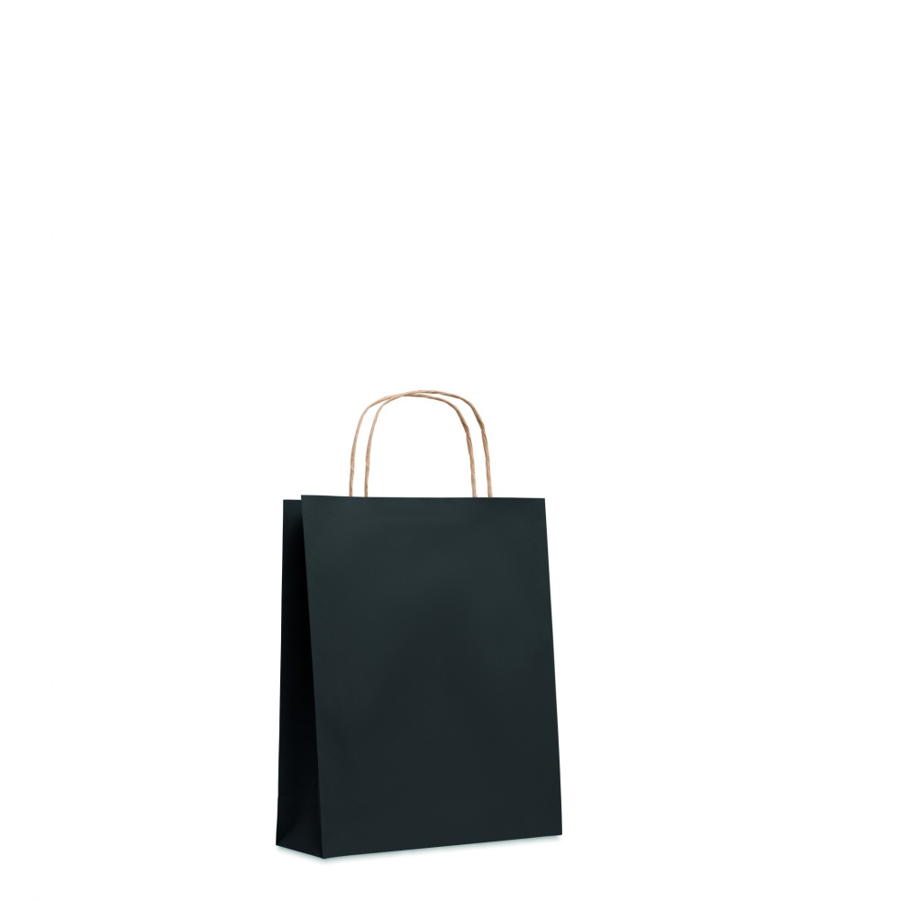 Logo trade promotional giveaways image of: Small Gift paper bag 90 gr/m²