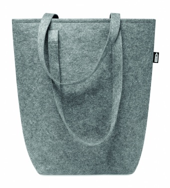 Logo trade advertising products image of: RPET felt shopping bag