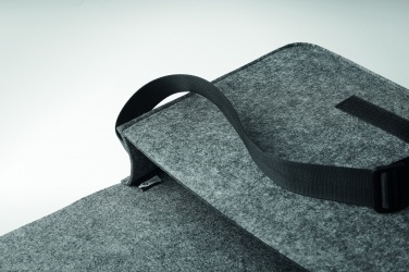 Logotrade promotional product image of: RPET felt laptop bag