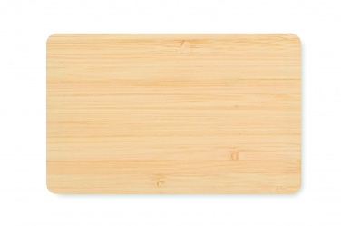 Logo trade promotional items picture of: RFID card in bamboo material