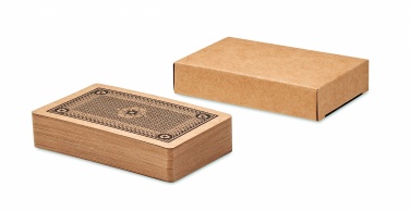 Logo trade promotional item photo of: Recycled paper playing cards