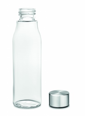 Logotrade promotional product picture of: Glass drinking bottle 500 ml