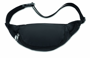 Logo trade business gifts image of: 210D RPET fanny bag