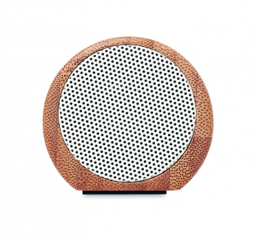 Logotrade promotional giveaway image of: Wireless bamboo speaker 2x5W