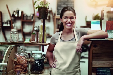 Logotrade promotional products photo of: Organic cotton apron 200 gr/m²