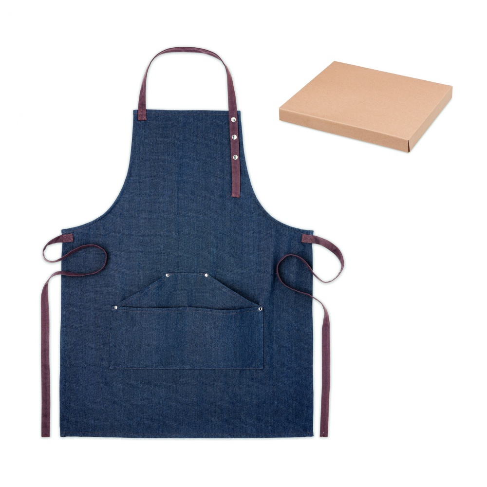 Logotrade promotional giveaway image of: Denim apron 240 gr/m²