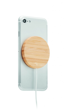 Logo trade advertising products picture of: Magnetic Wireless charger 10W