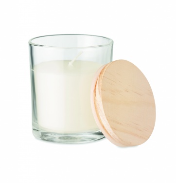 Logo trade promotional item photo of: Vanilla fragranced candle