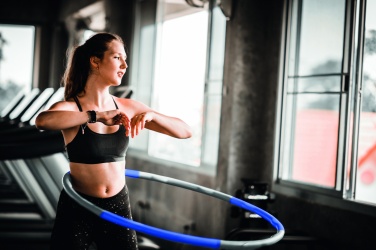 Logotrade corporate gift picture of: Hula hoop in RPET pouch