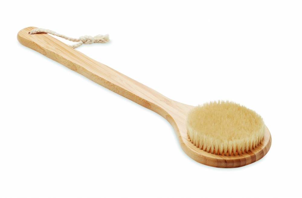 Logo trade promotional products image of: Bamboo bath brush