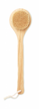 Logo trade corporate gifts image of: Bamboo bath brush