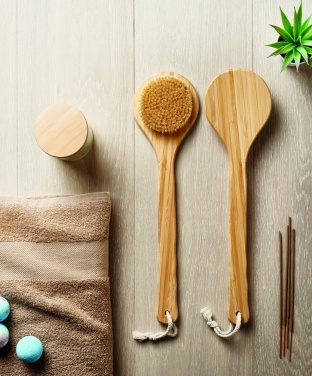 Logotrade promotional merchandise picture of: Bamboo bath brush