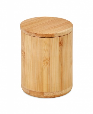 Logo trade promotional merchandise image of: Bamboo fibre cleansing pad set