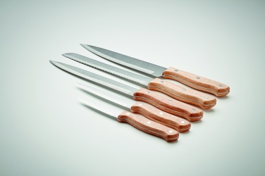 Logotrade corporate gift picture of: 5 piece knife set in base