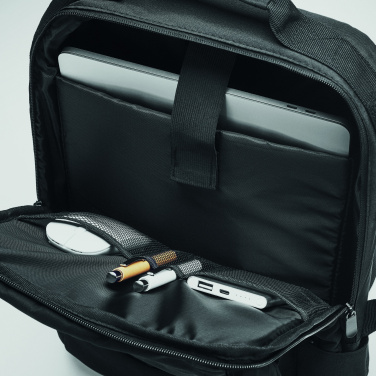 Logotrade advertising product picture of: Laptop backpack in 300D RPET