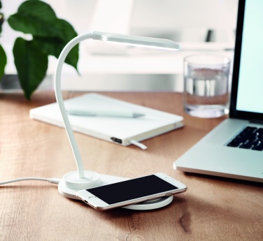 Logotrade business gift image of: Desktop light and charger 10W