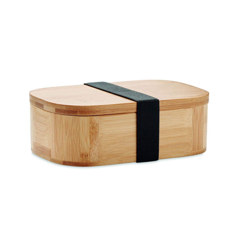 Logo trade advertising product photo of: Bamboo lunch box 650ml LADEN